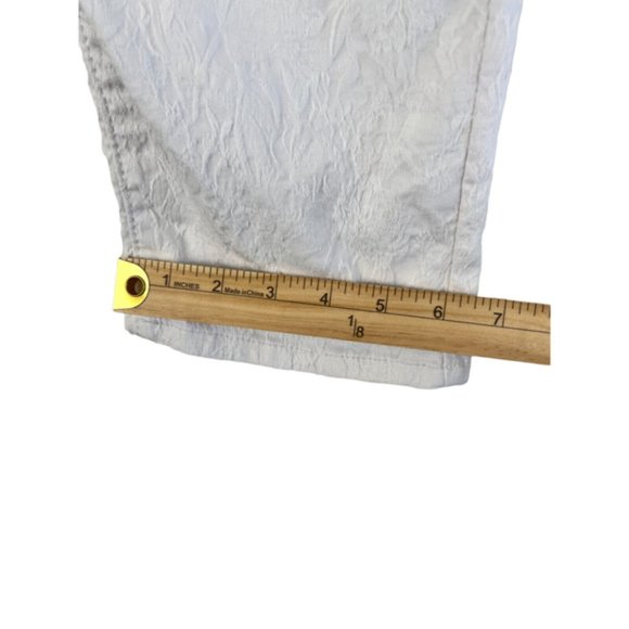 SIMPLY VERA WOMENS DENIM PANTS WHITE SIZE 8 VERA WANG - Picture 7 of 9